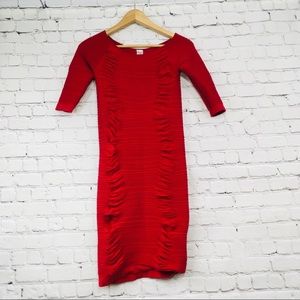 Prime Cut red Mini Dress size small